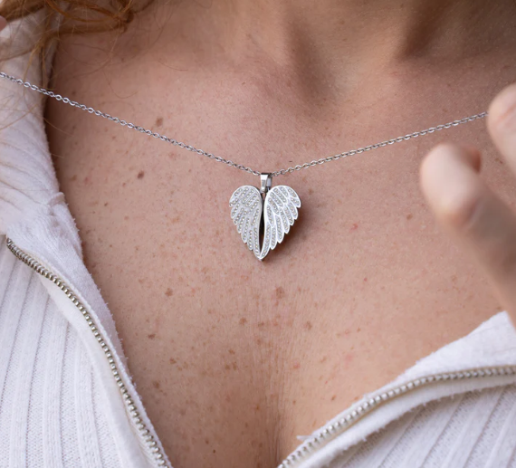 Collana da Donna Personalizzabile con Incisione "ANGELIUM"