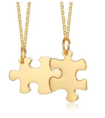 Collana Uomo e Donna Puzzle "DUOPZ"