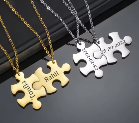 Collana Uomo e Donna Puzzle "DUOPZ"