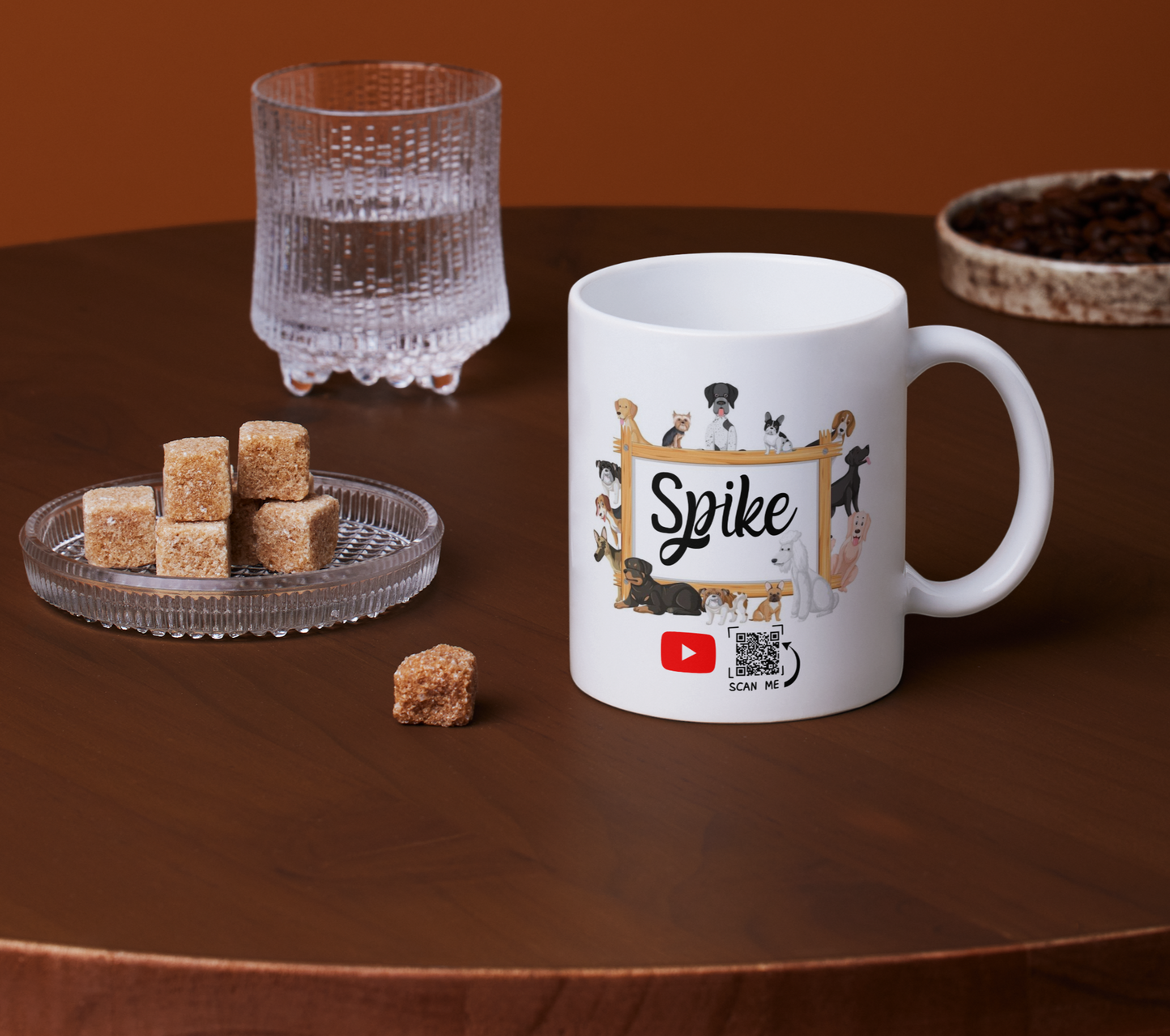 Tazza Personalizzabile con Foto,Dedica e Musica "MUGLOVE"