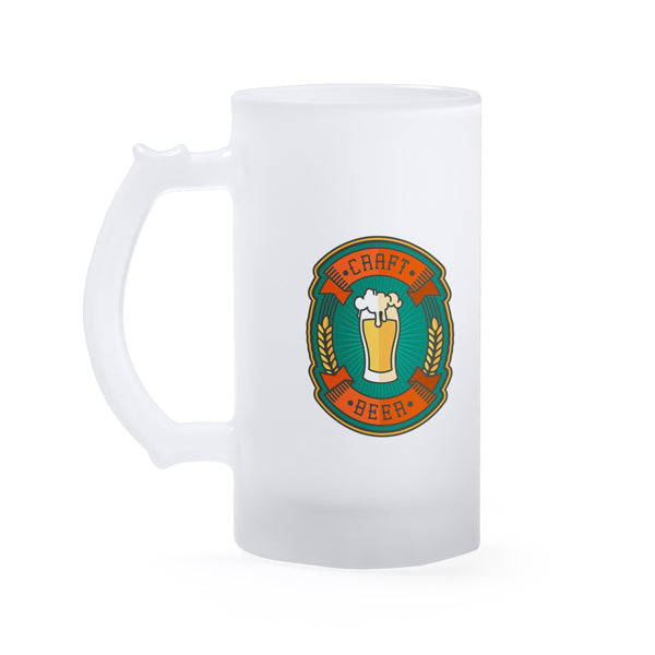 Boccale di Birra in Vetro Personalizzabile con Foto,Dedica e Musica "BREWMASTER"