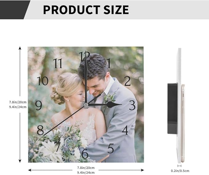 Orologio da Muro Personalizzabile "TIMEFRAME"