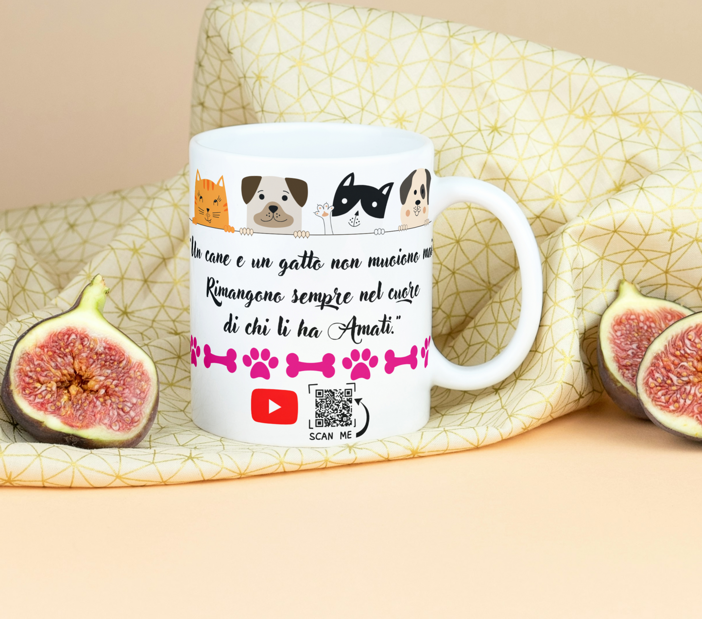 Tazza Personalizzabile con Foto,Dedica e Musica "MUGLOVE"