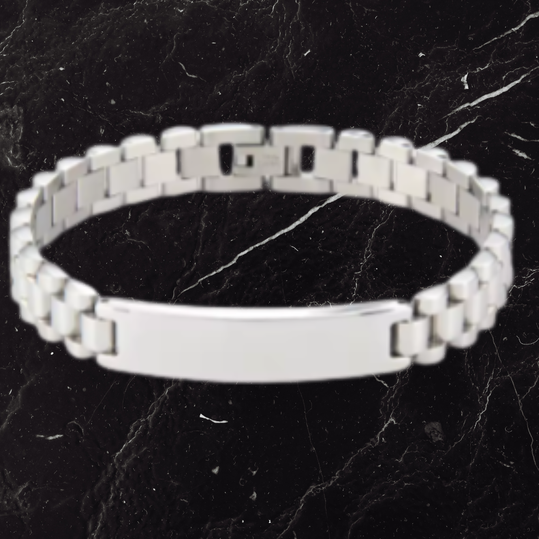 Bracciale da Uomo Personalizzabile con Incisione "VIRTUS"