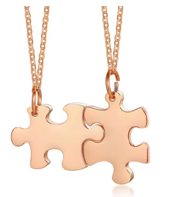 Collana Uomo e Donna Puzzle "DUOPZ"