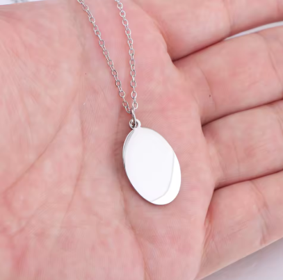 Collana o Portachiavi Personalizzabile Con Testo "MEMORIES"