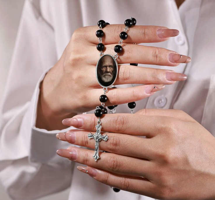 Rosario Personalizzabile con Foto a Colori "FAITHMEMORY"