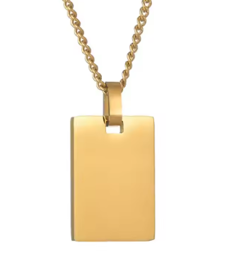 Collana o Portachiavi Personalizzabile Con Testo "MEMORIES"