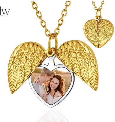 Collana Personalizzabile con Foto a Colori  e Dedica "CHARM ME"