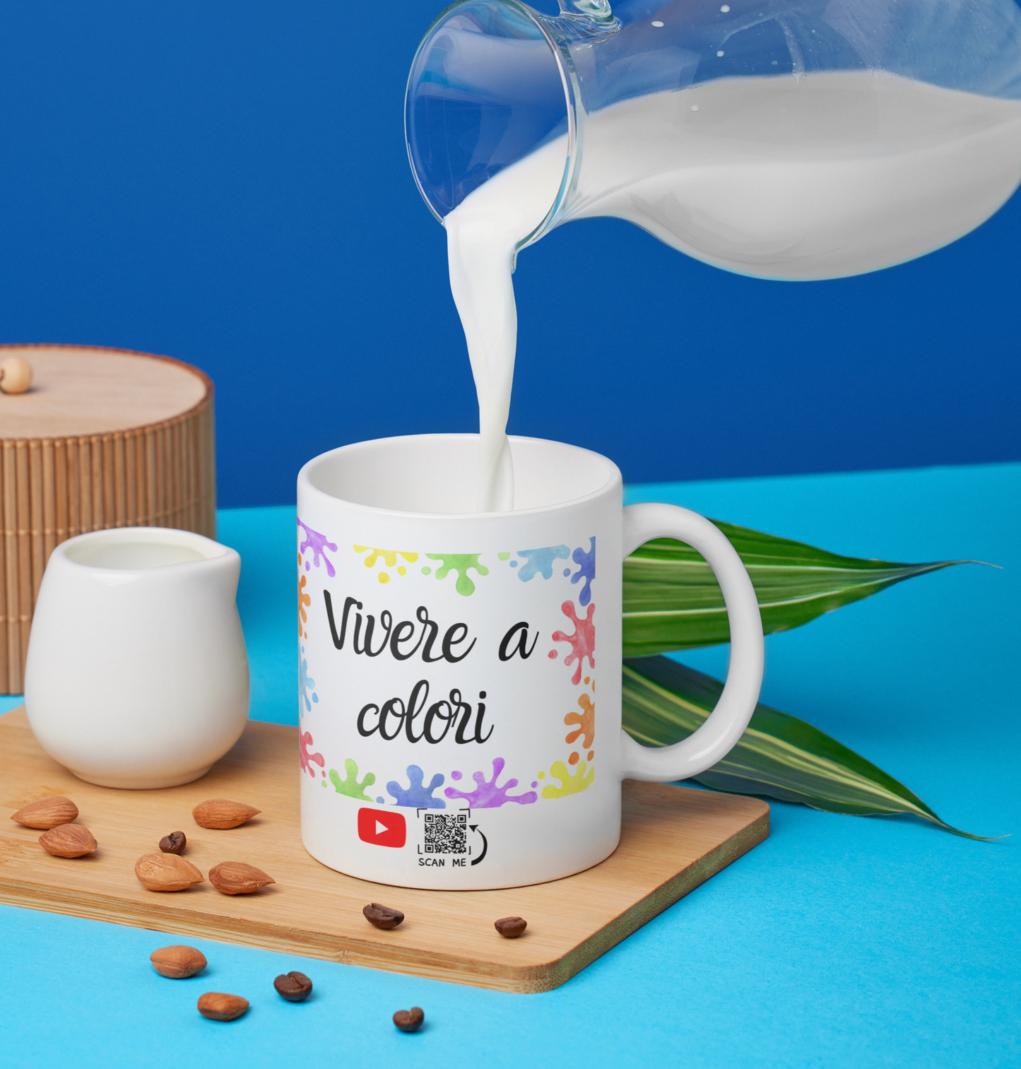 Tazza Personalizzabile con Foto,Dedica e Musica "MUGLOVE"