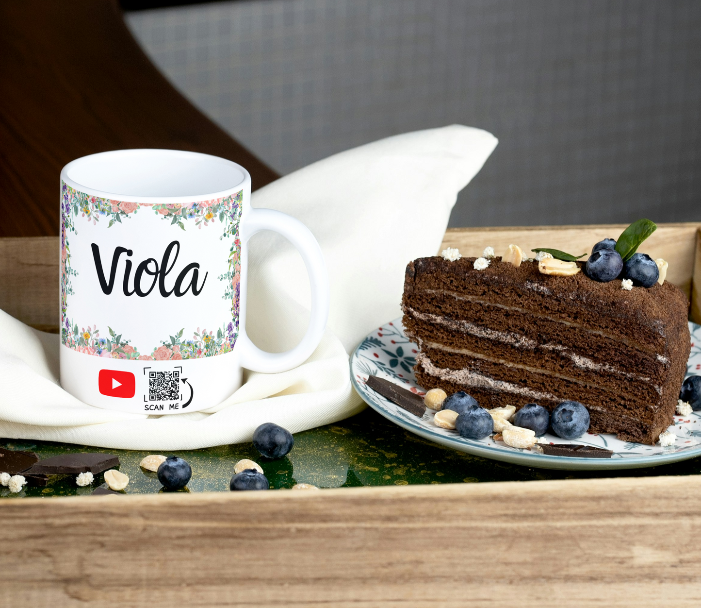 Tazza Personalizzabile con Foto,Dedica e Musica "MUGLOVE"