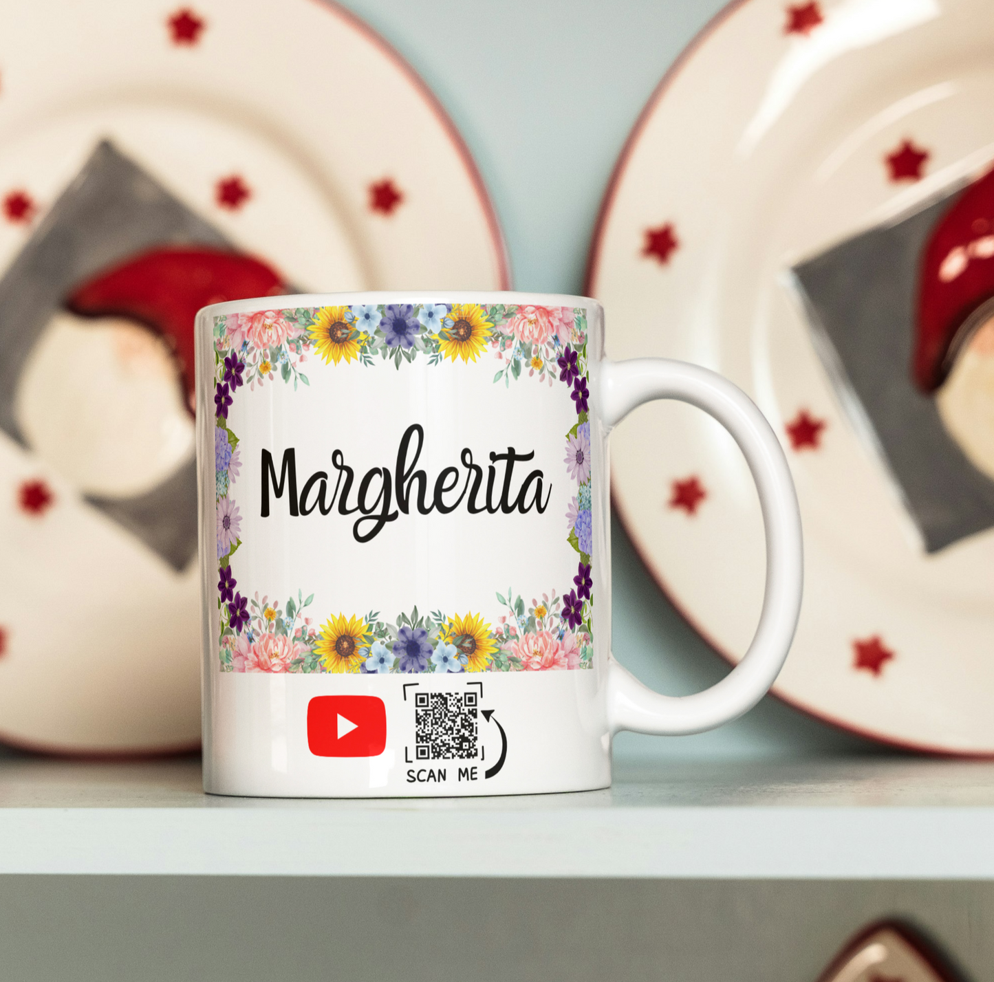 Tazza Personalizzabile con Foto,Dedica e Musica "MUGLOVE"