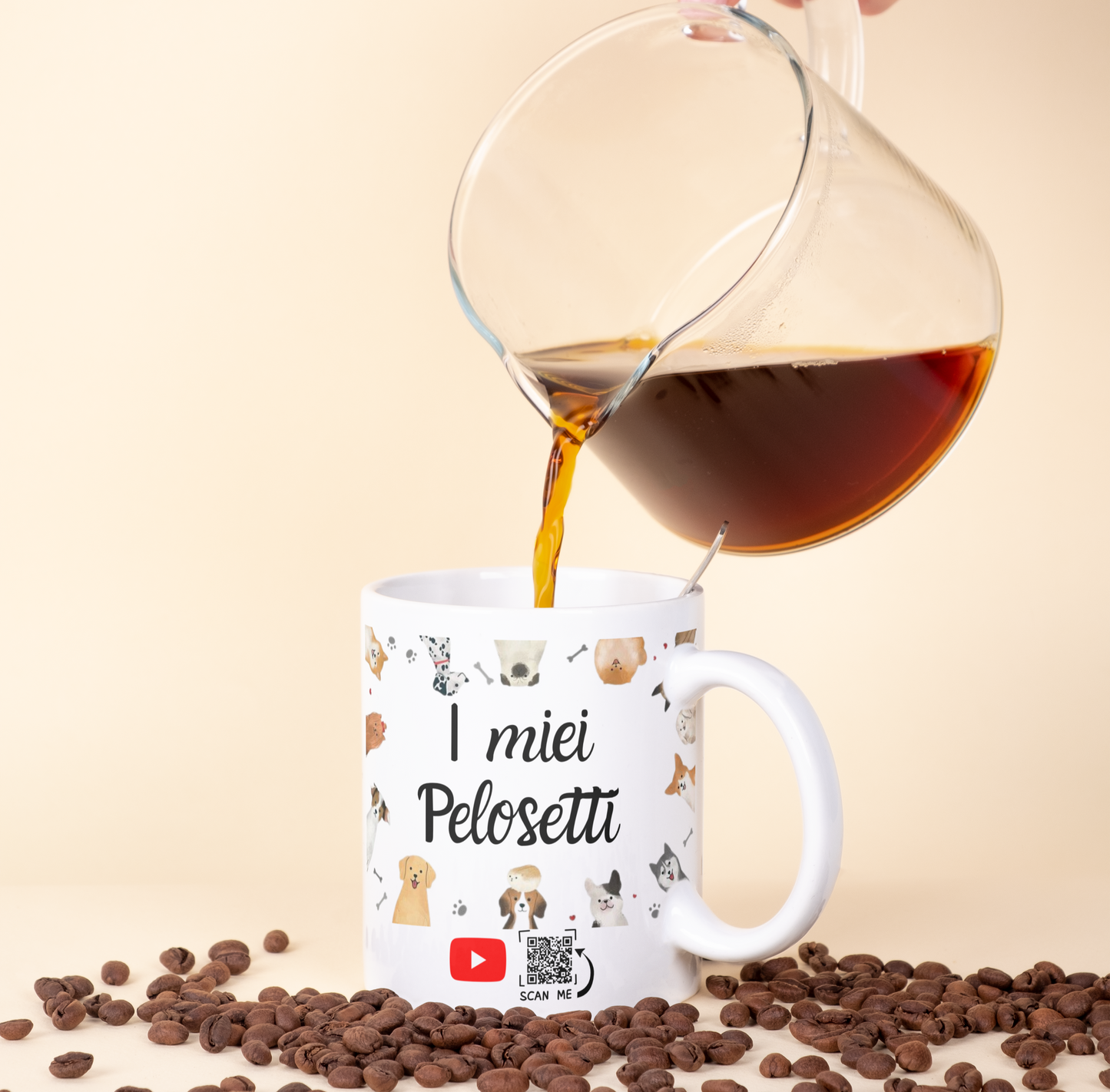 Tazza Personalizzabile con Foto,Dedica e Musica "MUGLOVE"